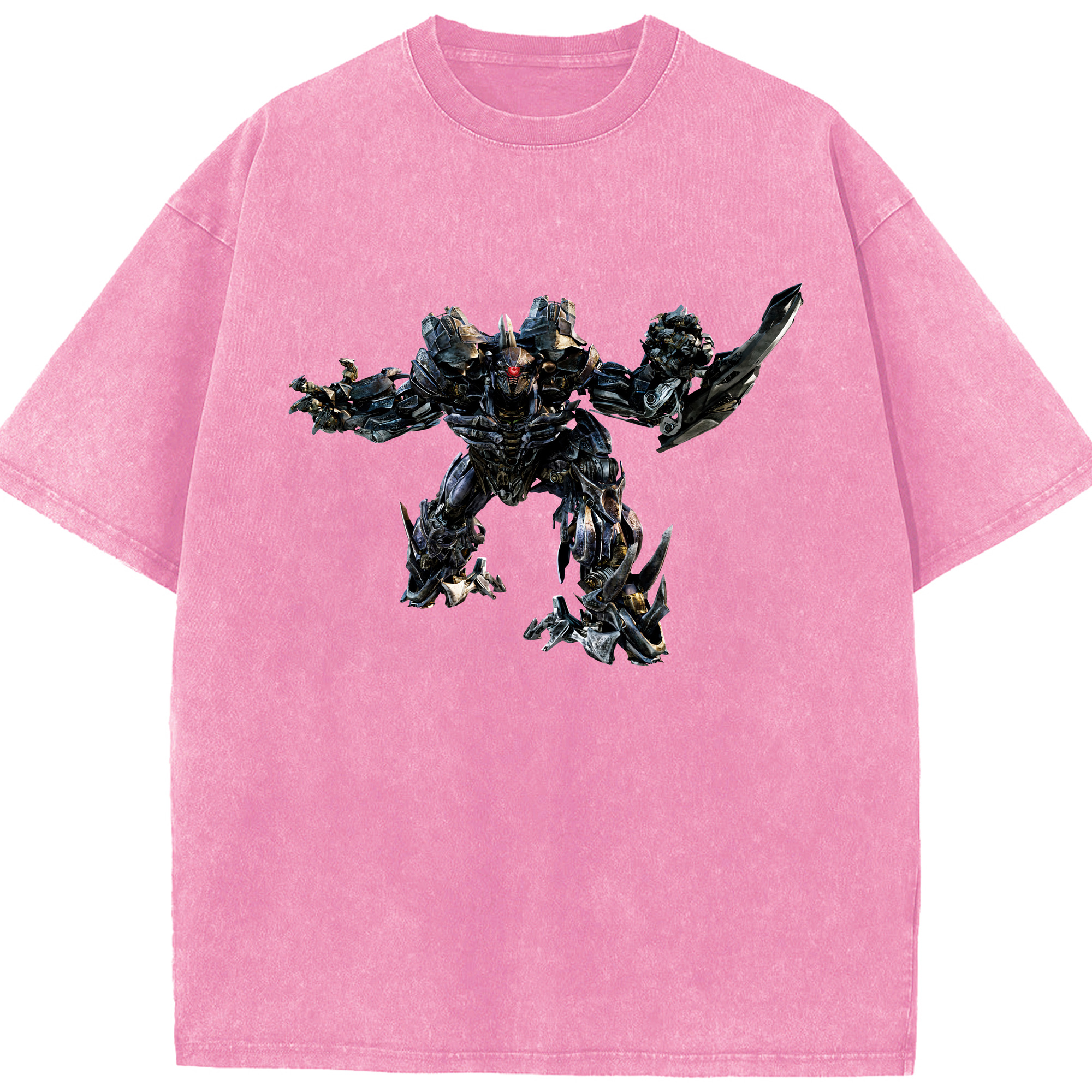 （画像用） Transformers トランスフォーマー 綿100% ヴィンテージ風 半袖Tシャツ（フロントプリント）